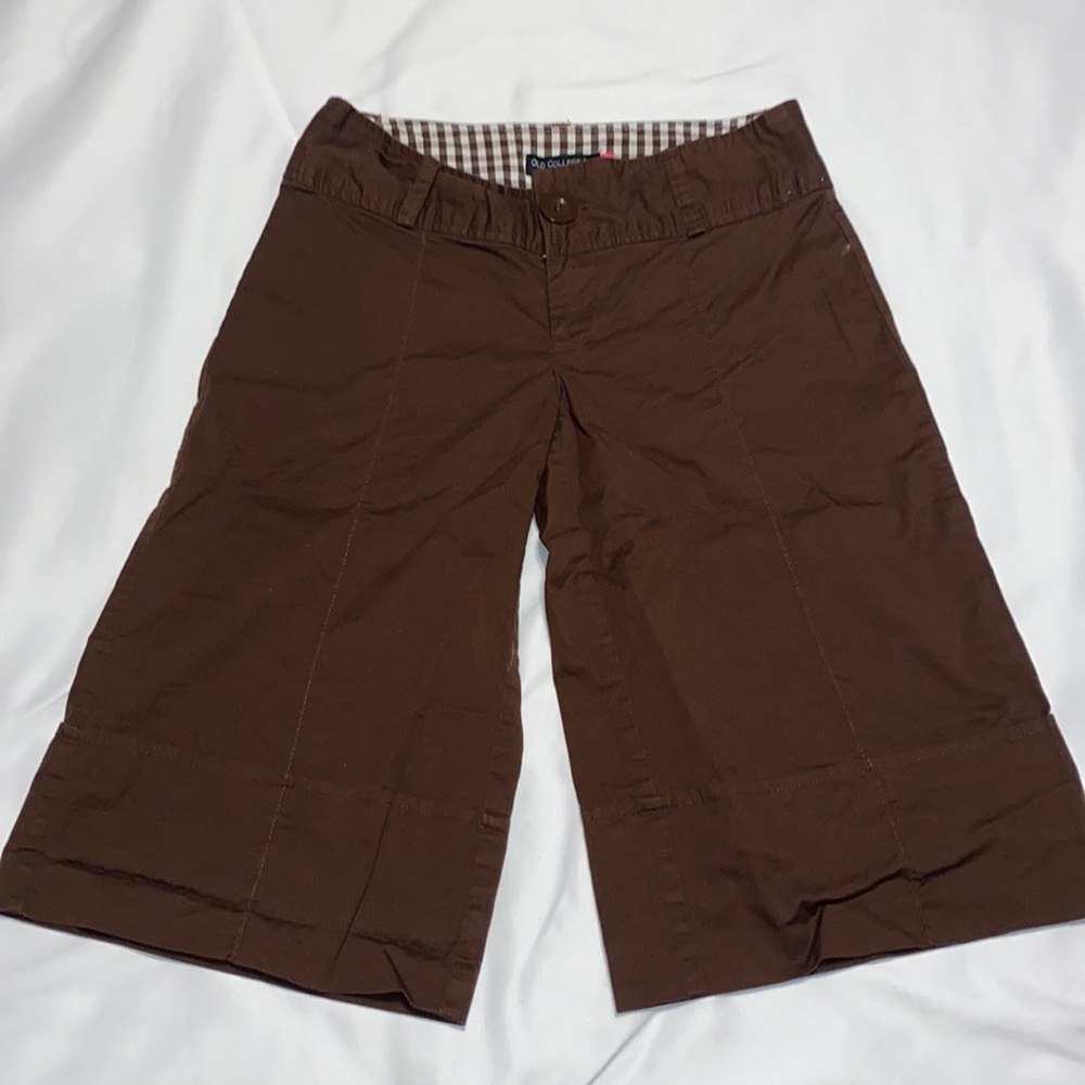 Vintage Brown Capri Pants